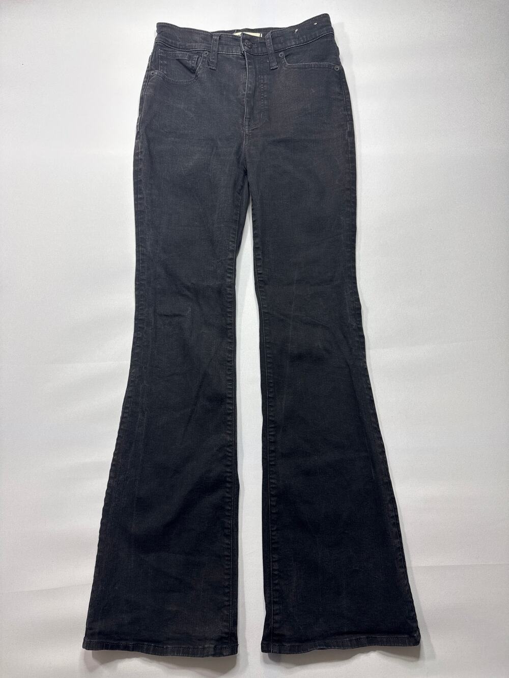 Madewell Women's Skinny Flare Black Stretch Jeans‎ - Size 26 (25x31)